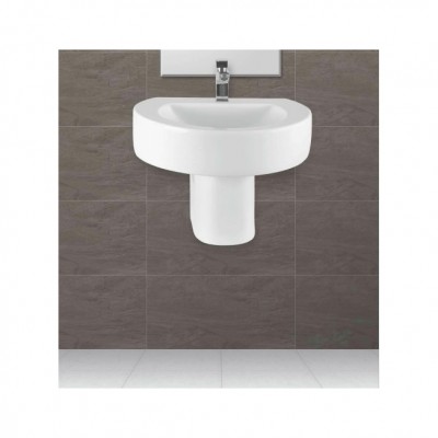 Plasma Half Pedestal Wash Basin